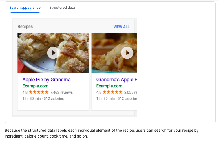 Structured Data - Snippet